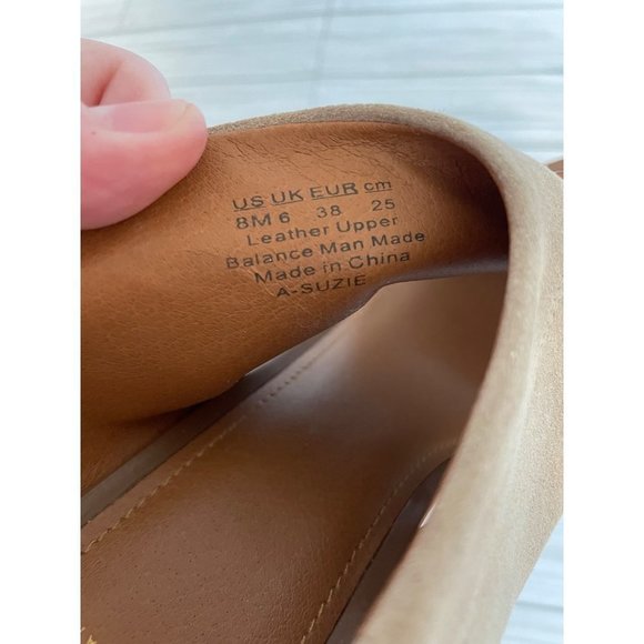 Sarto Franco Sarto Suzie Suede Heeled Sandals Size 8 - Picture 15 of 16